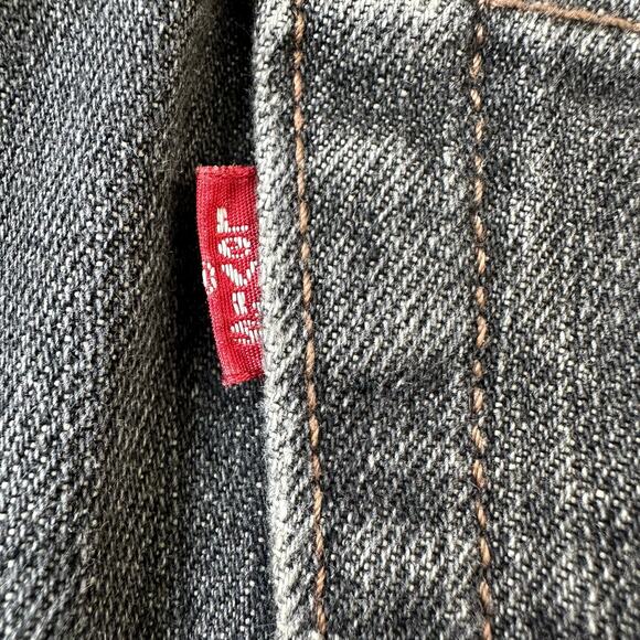 Levi’s 501 Black Denim Jeans – Vintage Straight Leg – W34 L30 - Picture 8 of 15